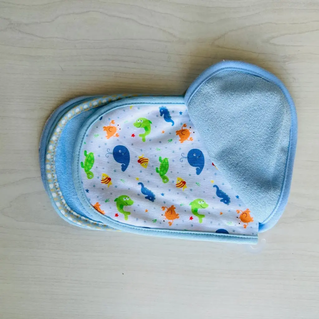 BURP CLOTHE CARTER  SET OF 3